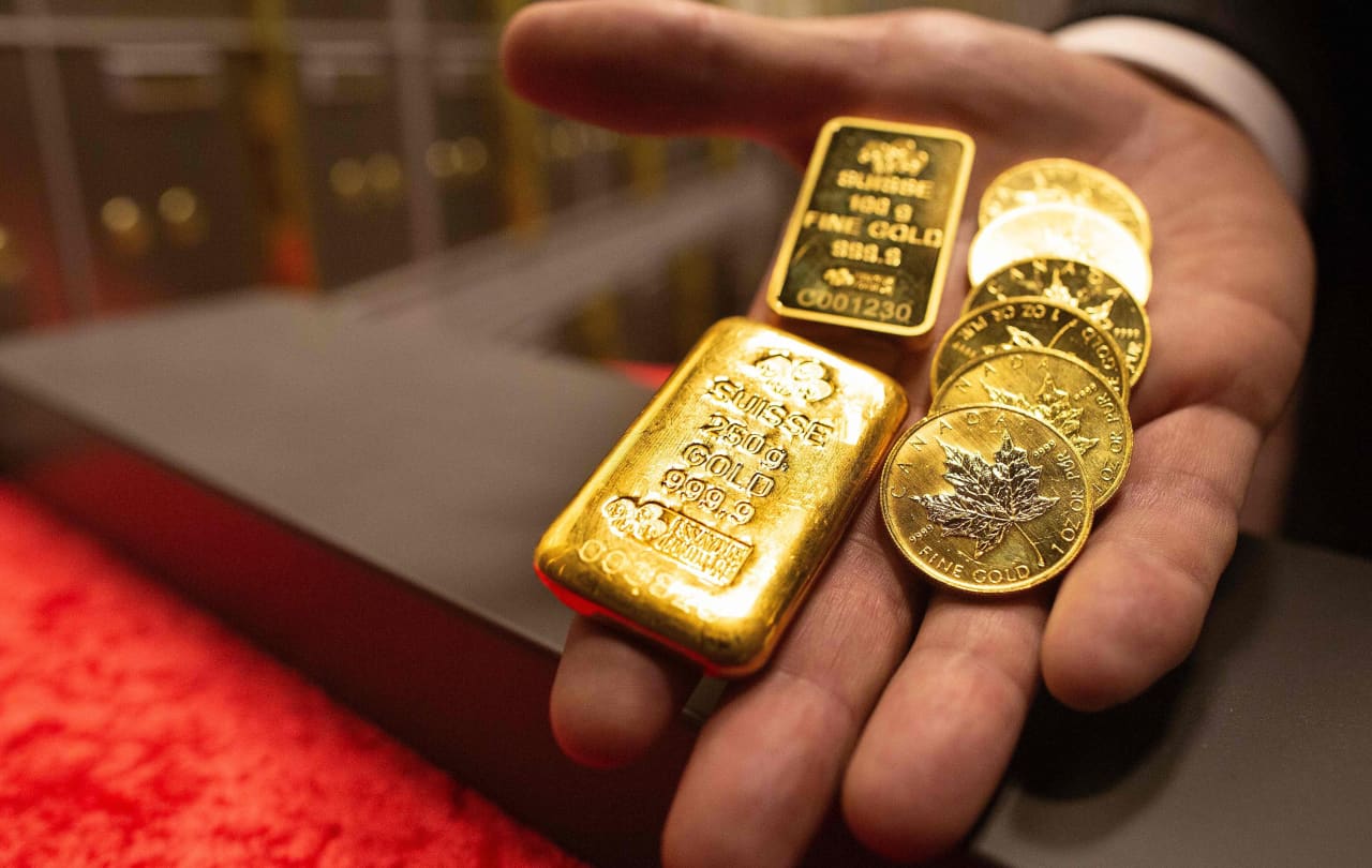 Gold settles up for a second session as pace of U.S. inflation hits 13-year  high - MarketWatch