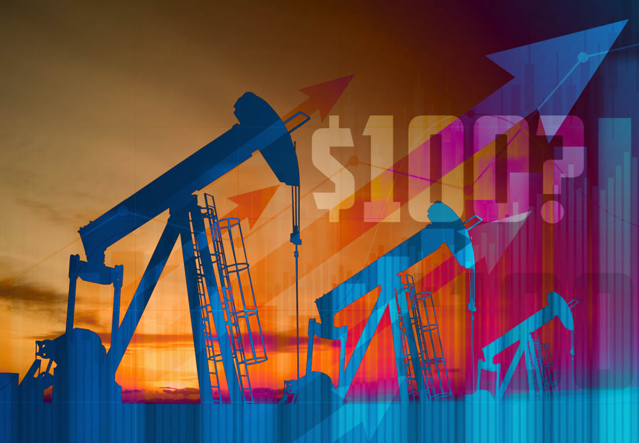 Bets oil will hit $100 a barrel surge on fears of wider Middle Eastern ...