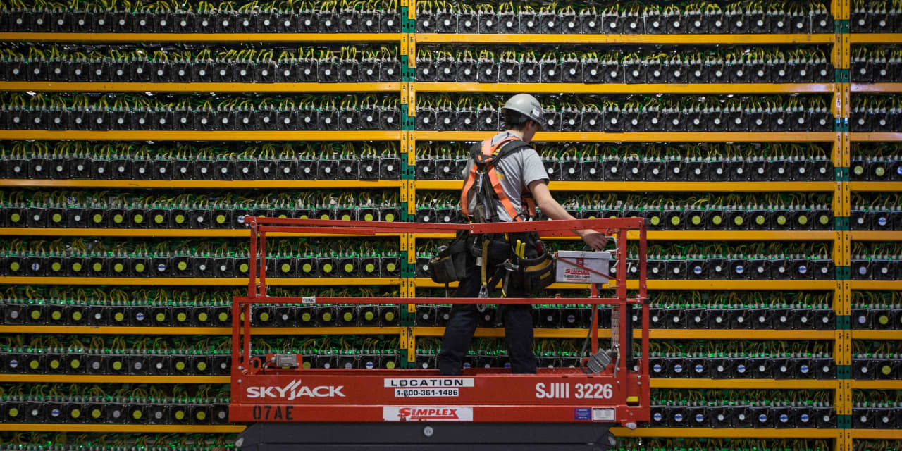 Crypto miner Marathon Digital's stock falls 18%, nears worst day since January