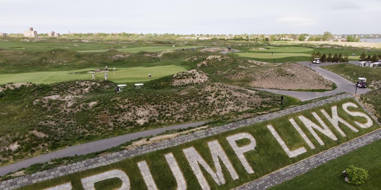 Trump's business sues New York City over canceled golf-course contract - MarketWatch