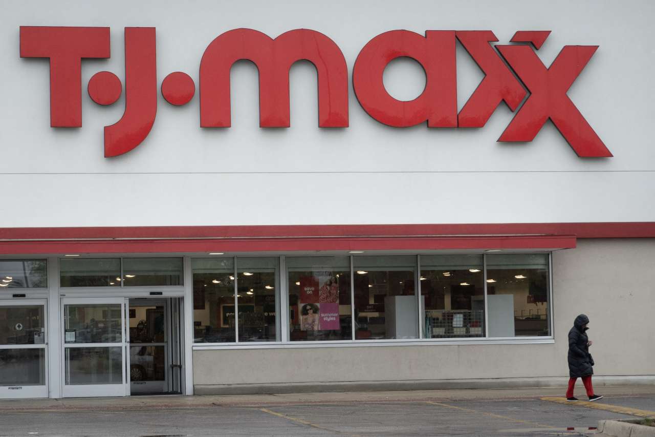 TJ Maxx parent’s stock jumps toward a record as consumers flock to its off-price goods