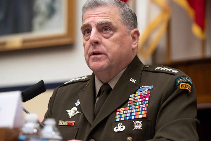 Gen. Mark Milley: 'I want to understand white rage, and I’m white ...