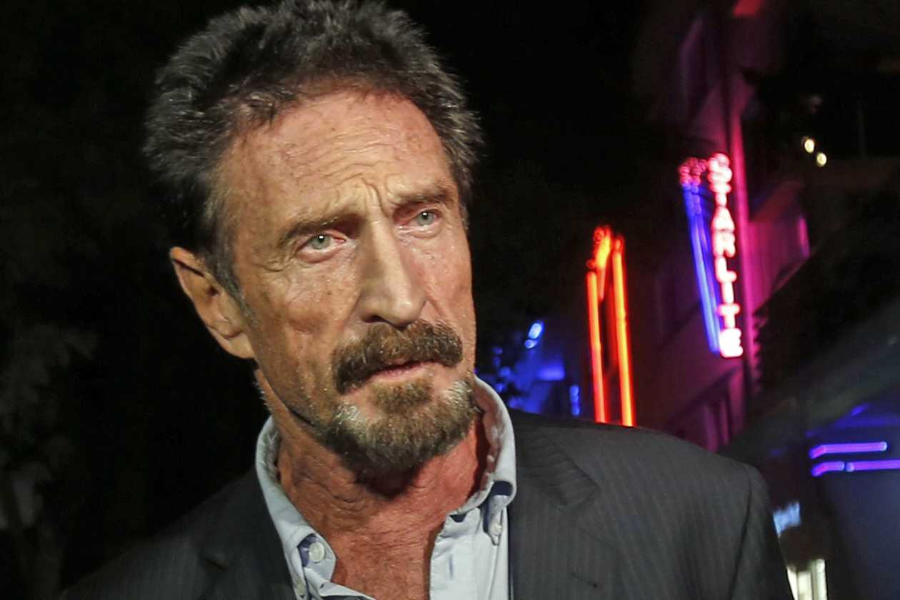 Opinion: John McAfee was one of the original genius-but-bizarre CEOs — and  Elon Musk should take note - MarketWatch