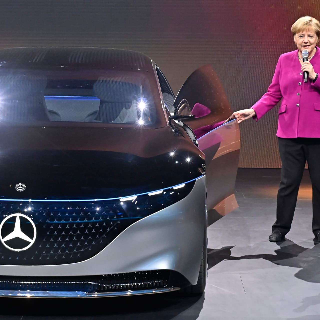 Mercedes electric car
