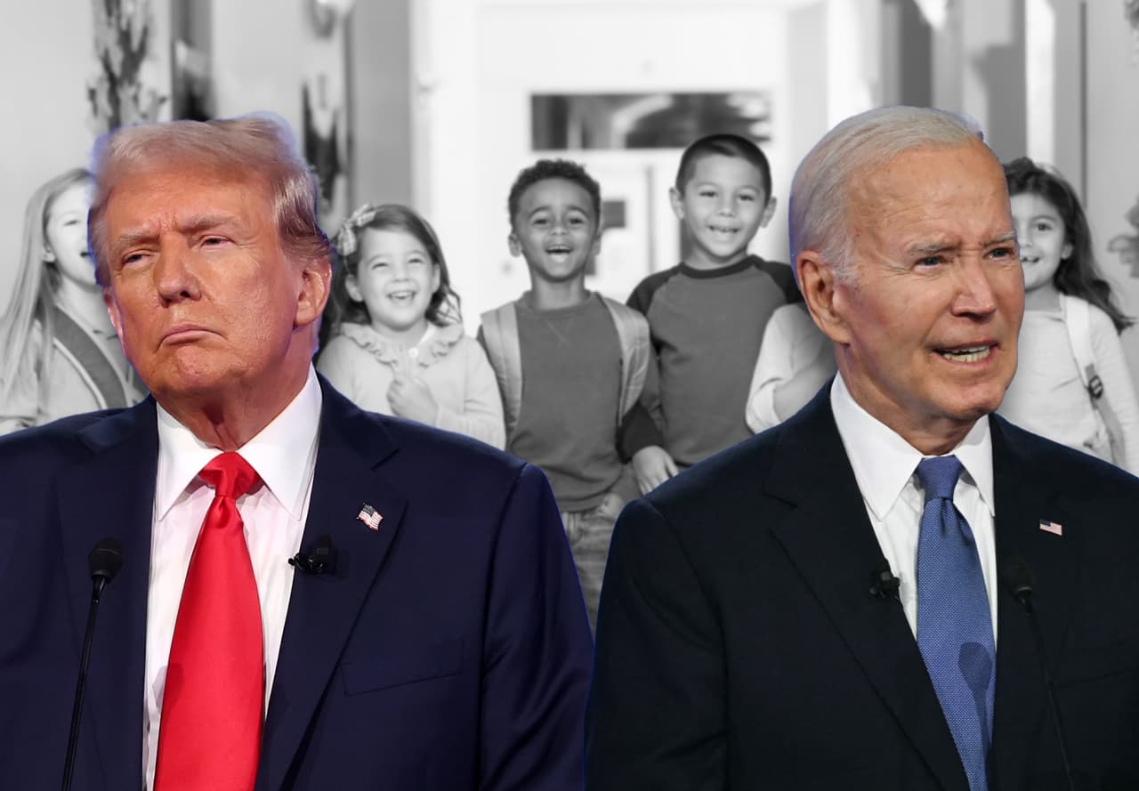 Trump and Biden dodged debate questions on soaring child-care costs. Families don’t have that luxury.