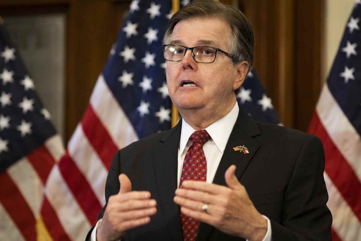 Rightwing Texas Lt. Gov. Dan Patrick pays out promised 25,000 bounty