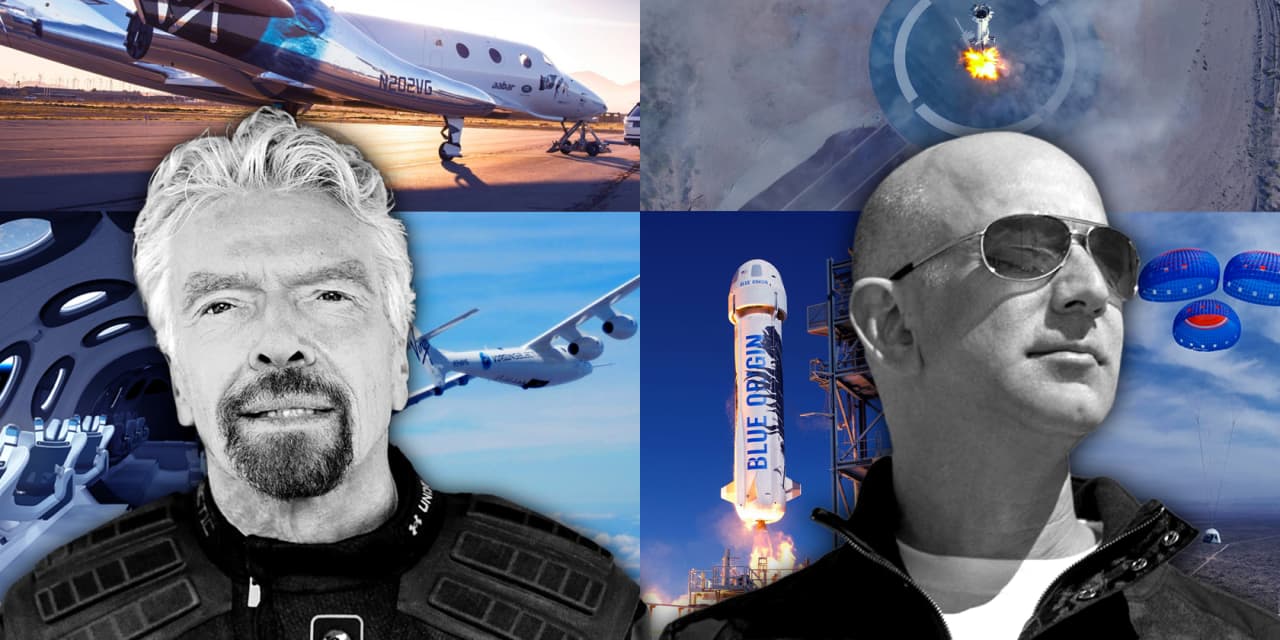 Billionaire space race: As Richard Branson and Jeff Bezos ...