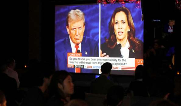 Parents trust Republicans more on the economy, but they’re split on Trump vs. Harris