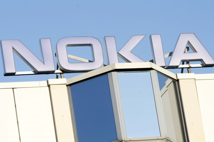 Nokia stock price