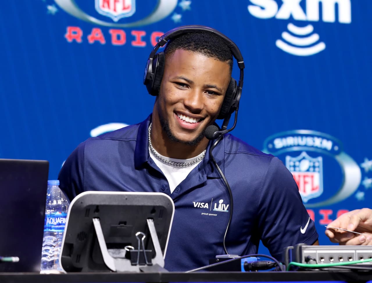 Giants' Saquon Barkley will convert marketing income to bitcoin