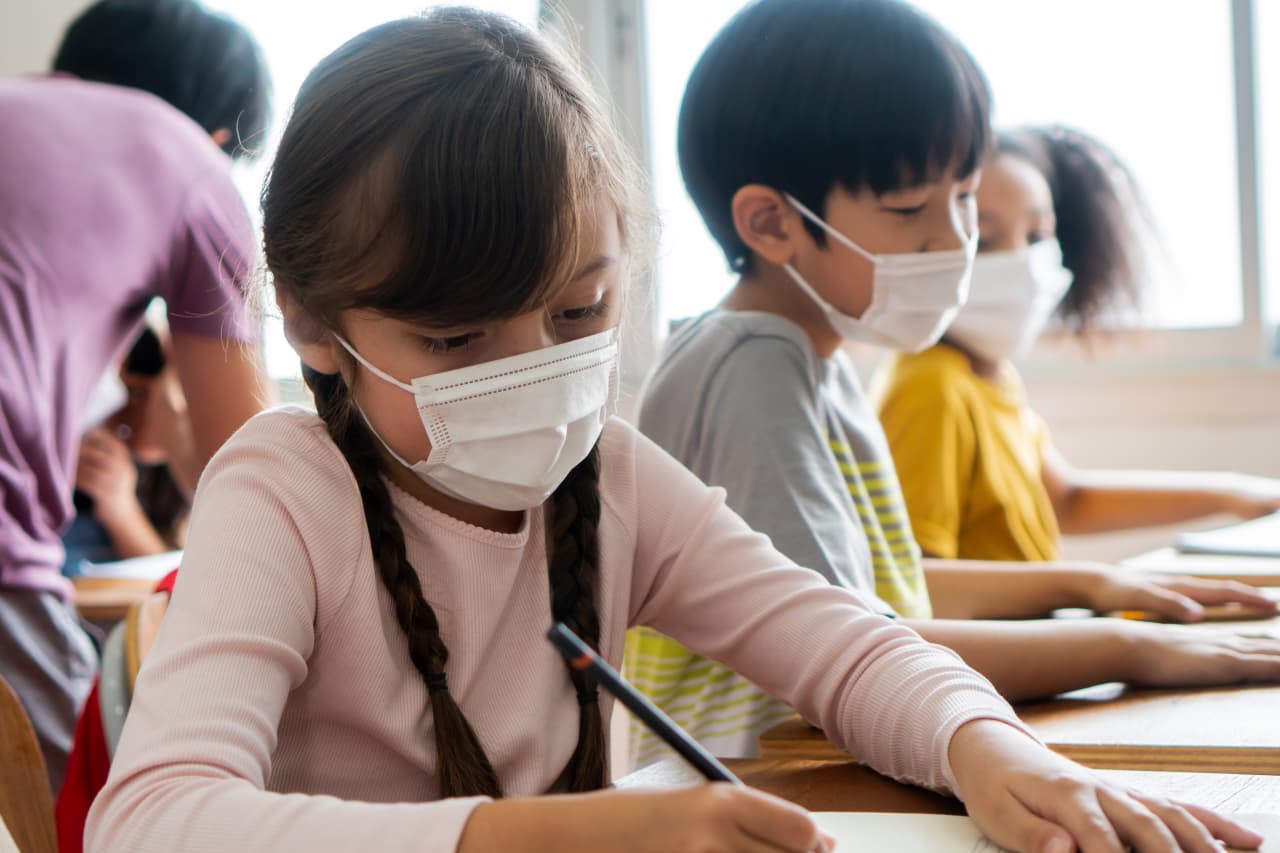Everyone Should Mask Up In Schools, Vaccinated Or Not, AAP Says : NPR