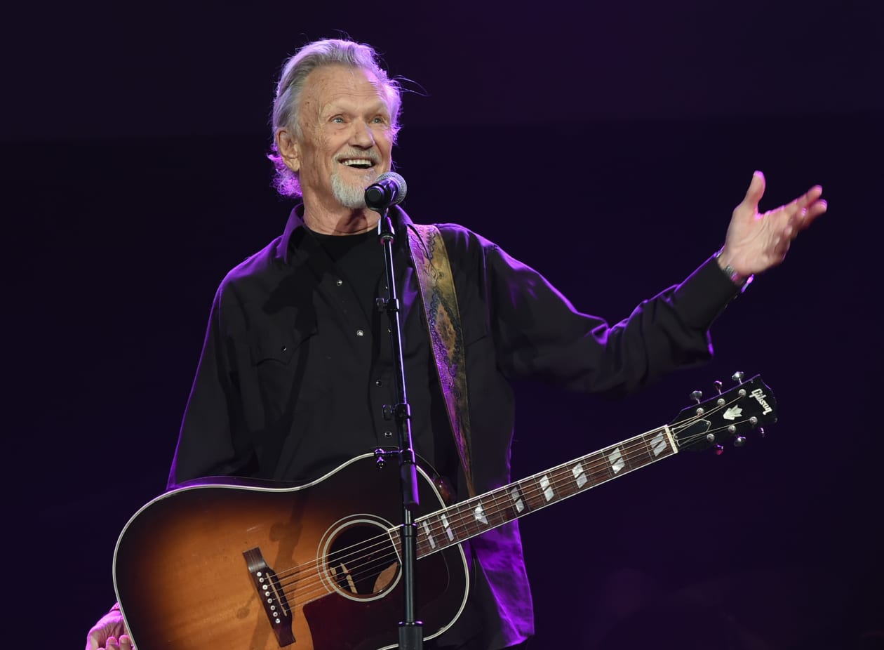 Kris Kristofferson, country music legend and Hollywood leading man, dies at  88 - MarketWatch