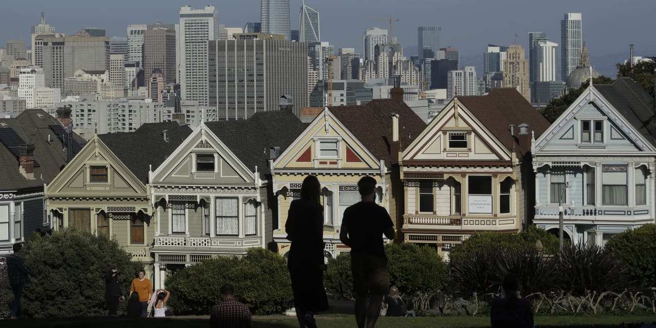 Home-sale prices have slumped 10% in San Francisco over the past year, Redfin says. It’s not the only city where real-estate values are falling.