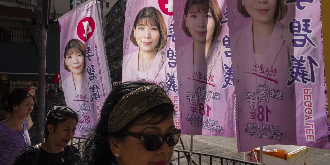 Voter turnout plunges in Hong Kong after rules exclude pro-democracy candidates - Vimarsana News