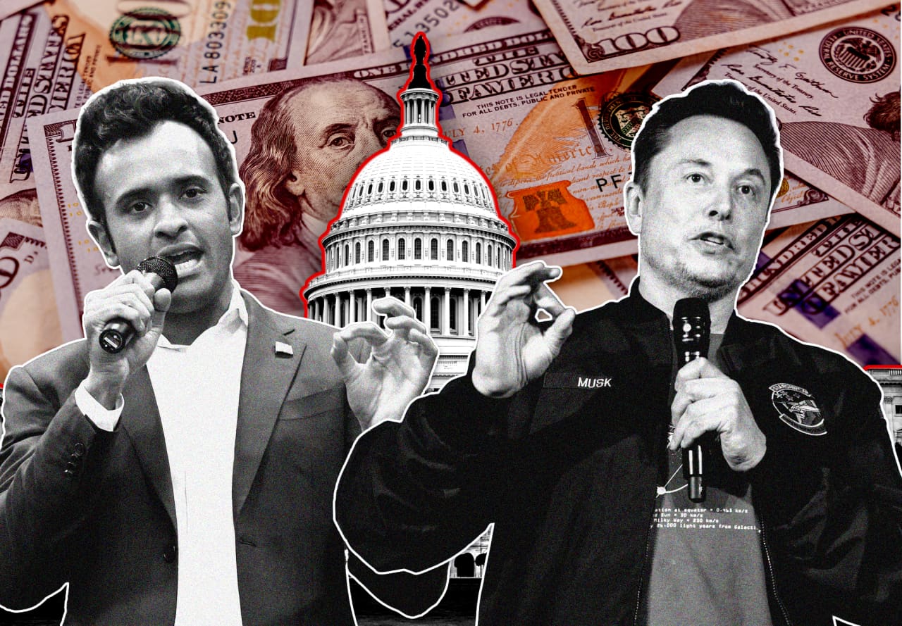 How Elon Musk and Vivek Ramaswamy teamed up to gut $2 trillion of government spending