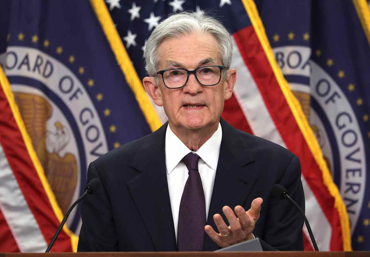 Federal Reserve Chair Jerome Powell may welcome market pricing predicting a faster pace of rate cuts
