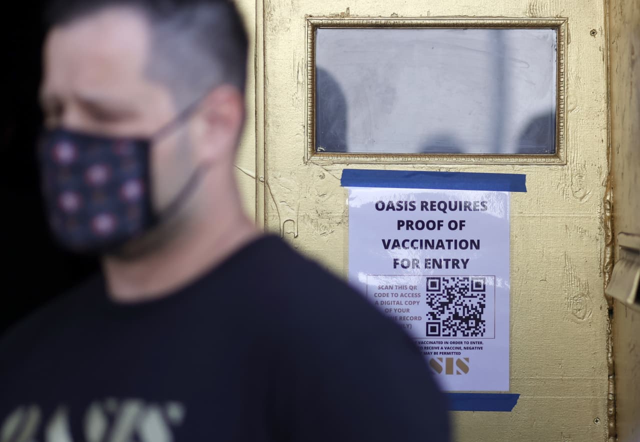 San Francisco To Require Vaccine Proof At Indoor Restaurants Bars Venues Marketwatch