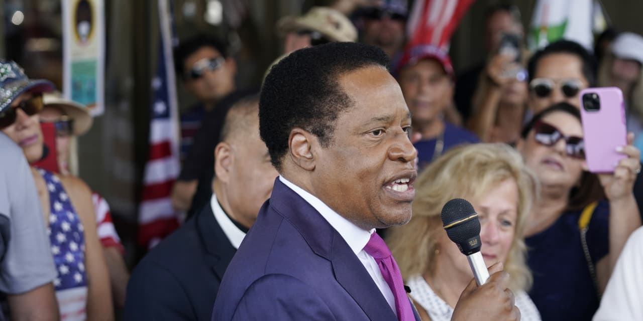 Conservative radio host Larry Elder announces 2024 GOP bid for president