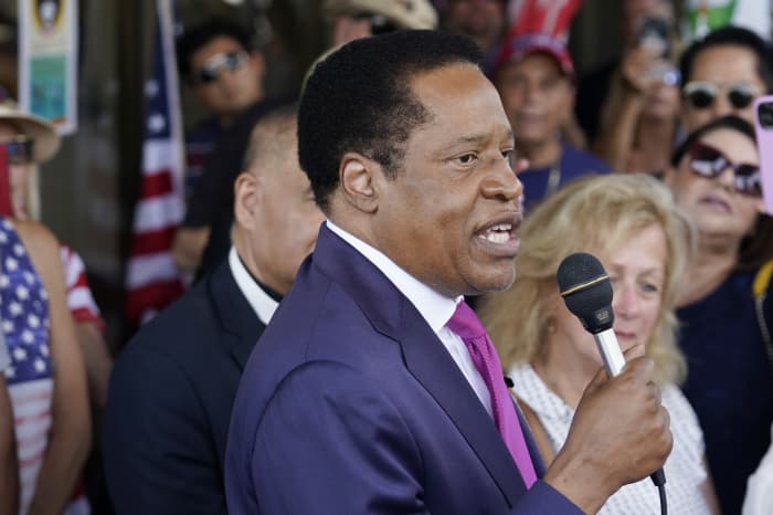 Conservative radio host Larry Elder announces 2024 GOP bid for president -  MarketWatch