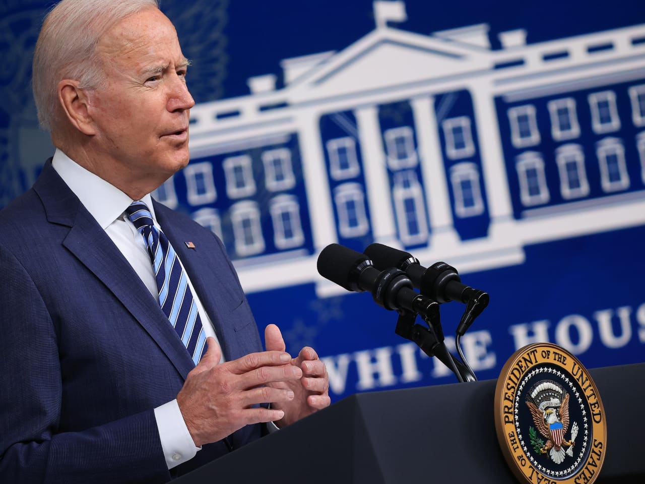 Biden Urges Insurance Companies to ‘Do The Right Thing’ Amid Hurricane Ida Recovery