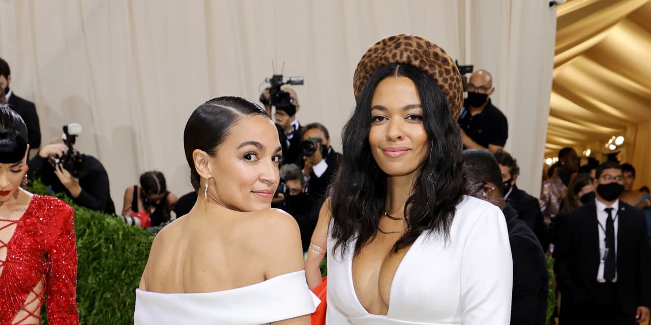 Alexandria OcasioCortez makes a fashion statement at Met Gala ‘Tax