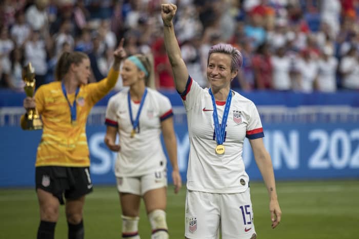 US football star Megan Rapinoe announces retirement