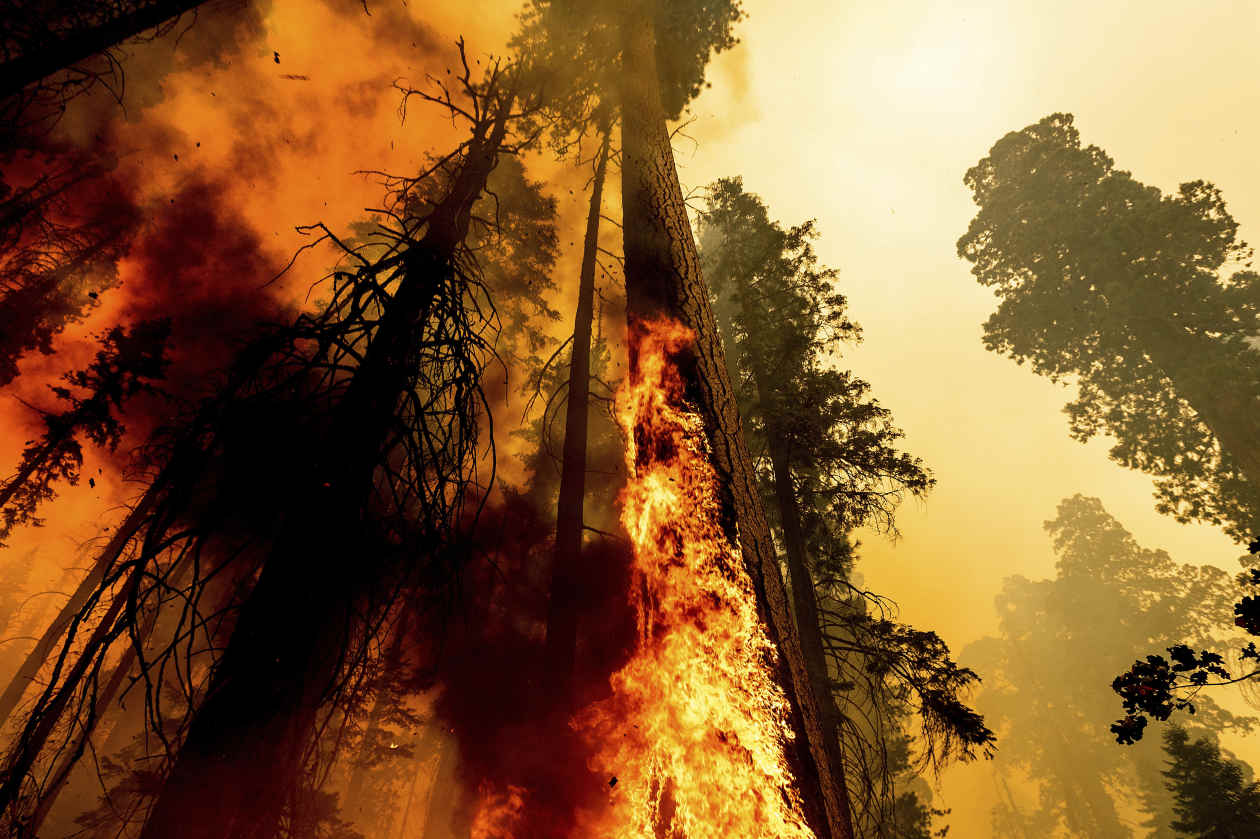 Hot, windy conditions return as California wildfires reach giant ...