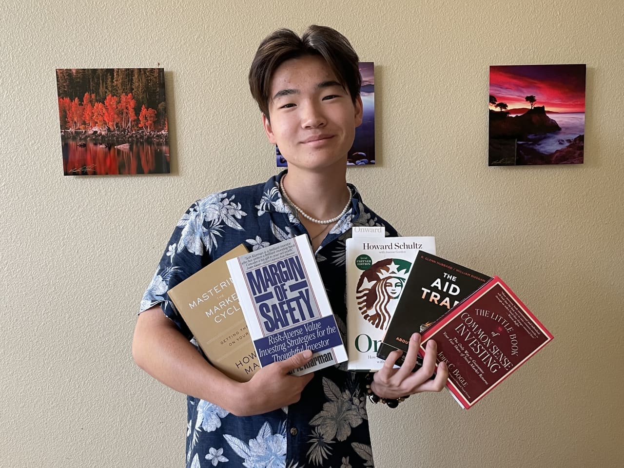 This California teen chats with such financial heavyweights as John Paulson  and Howard Marks for his podcast - MarketWatch