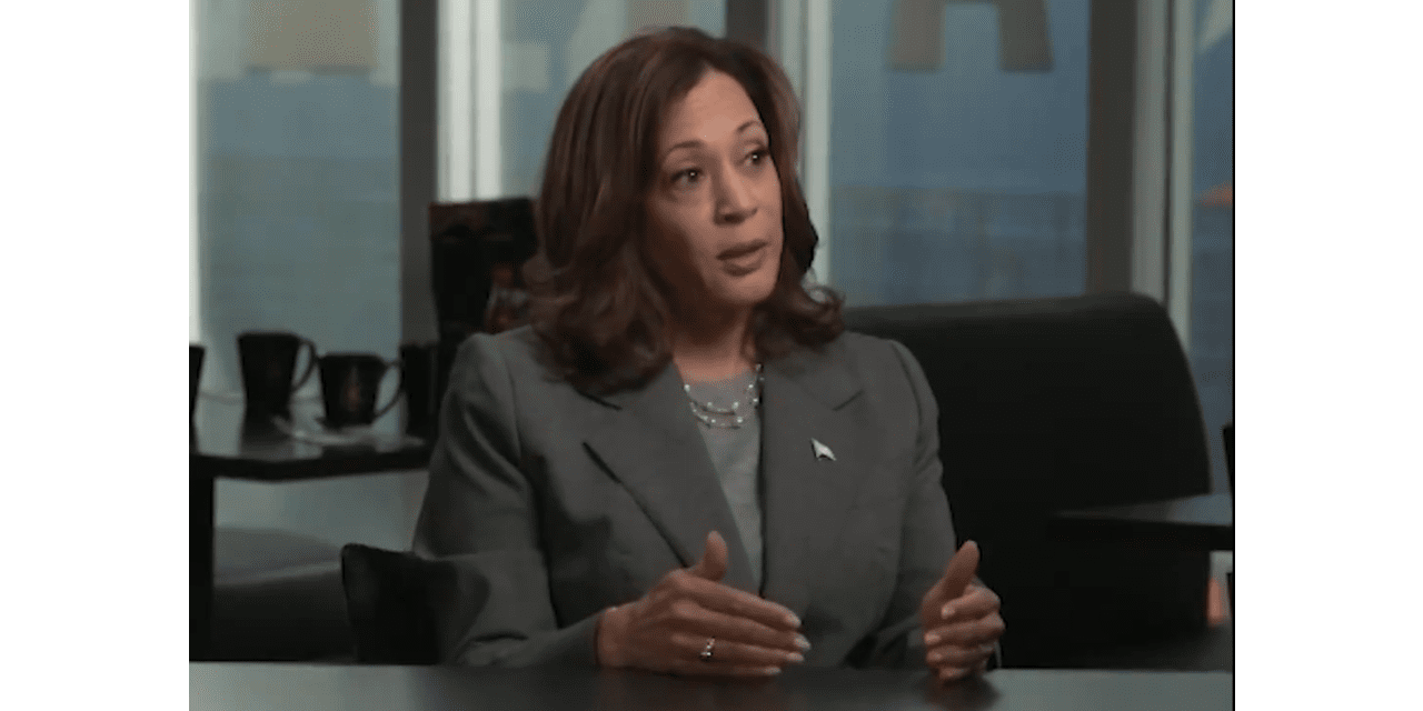 Why hasn’t Kamala Harris already executed her economic plans? The US first had to recover from COVID, she says.