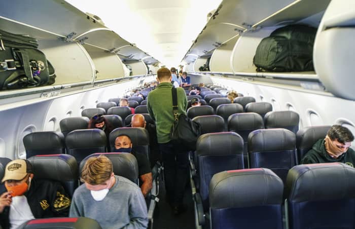 southwest airlines interior first class