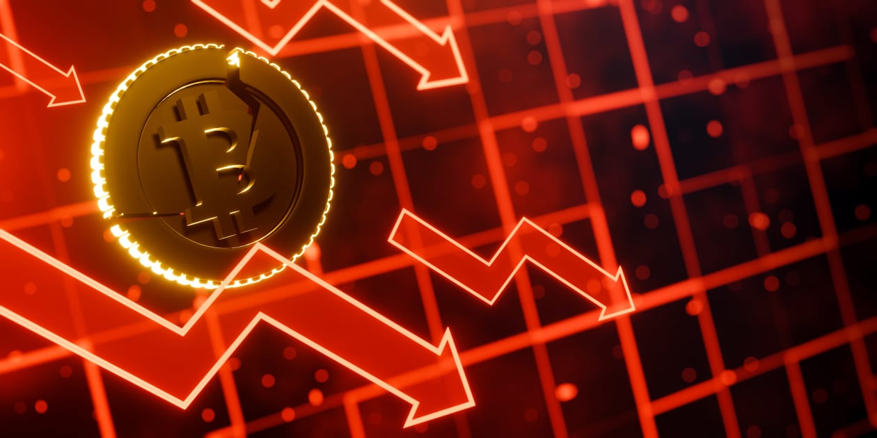 MarketWatch/Getty illustration from its June 30, 2026 article on bitcoin ETF selloff pressure.