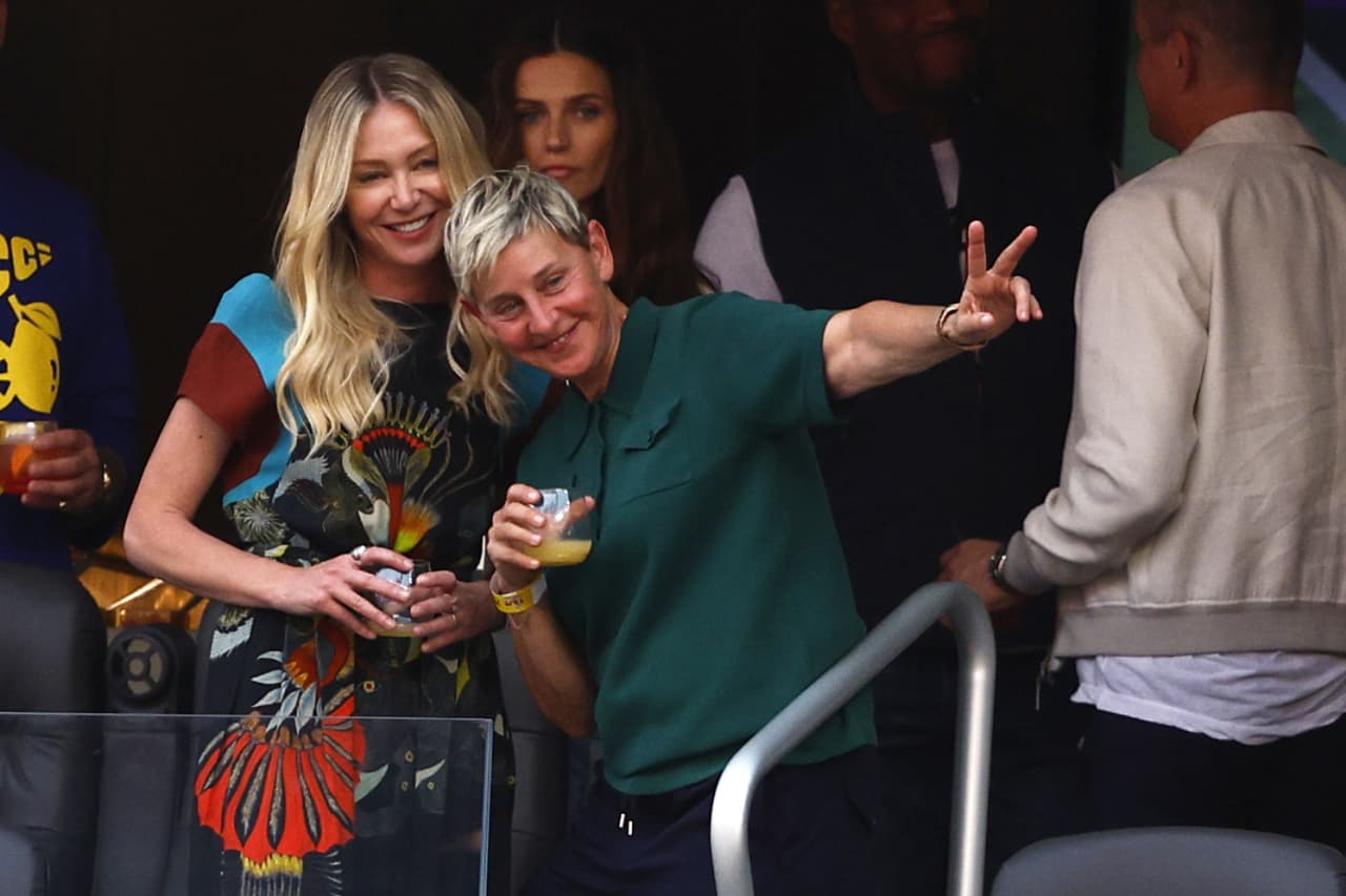 Ellen Degeneres and Portia de Rossi may already be eyeing a new house in the U.K.