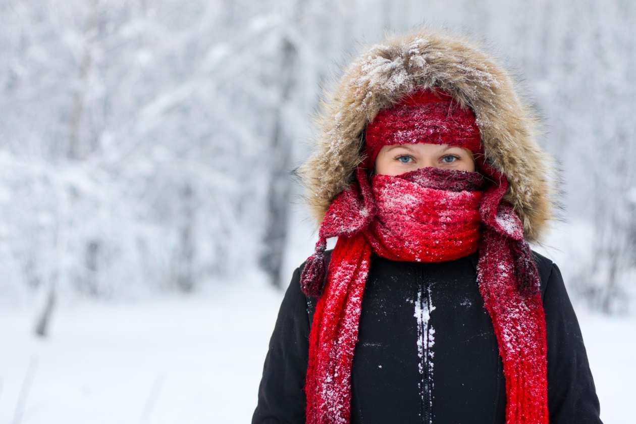 The author was afraid that if she slipped on the ice and hit her head, her young children could be left penniless.