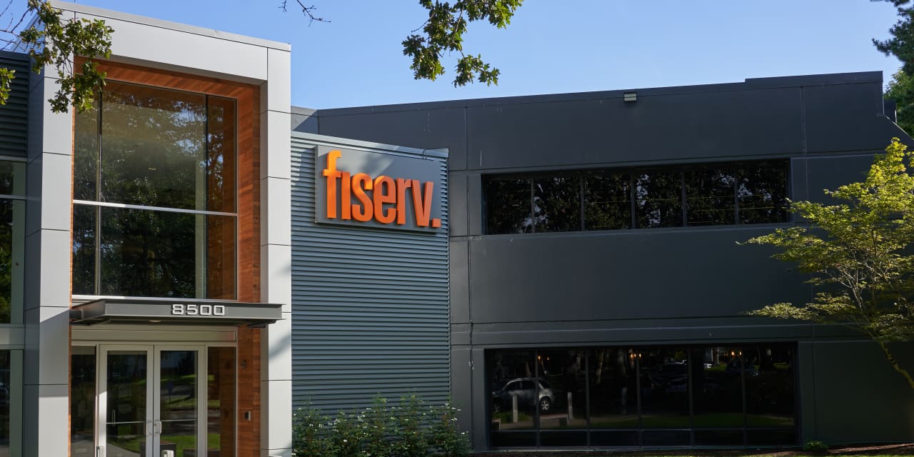 Fiserv stock dives after earnings to pace S&P 500 decliners