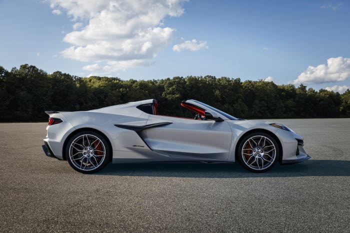 The new 2023 Chevrolet Corvette Z06 turns up the dial with a Ferrari