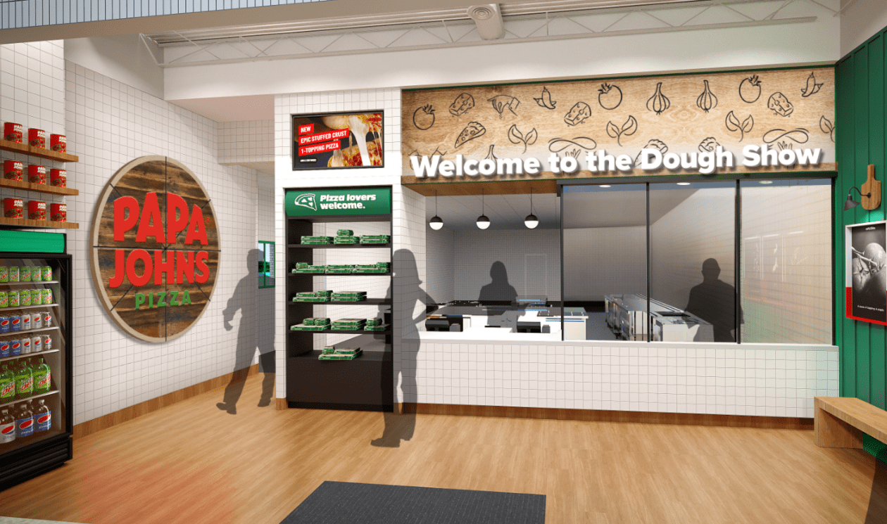 Papa Johns launches new restaurant design and logo - MarketWatch