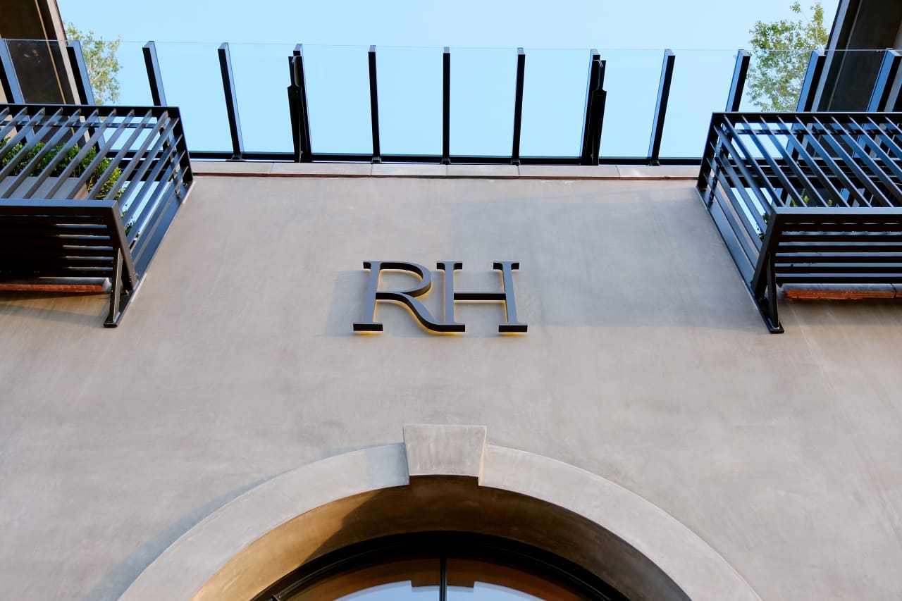 RH’s stock is on pace for its best day in more than three years. Some analysts aren’t buying it.