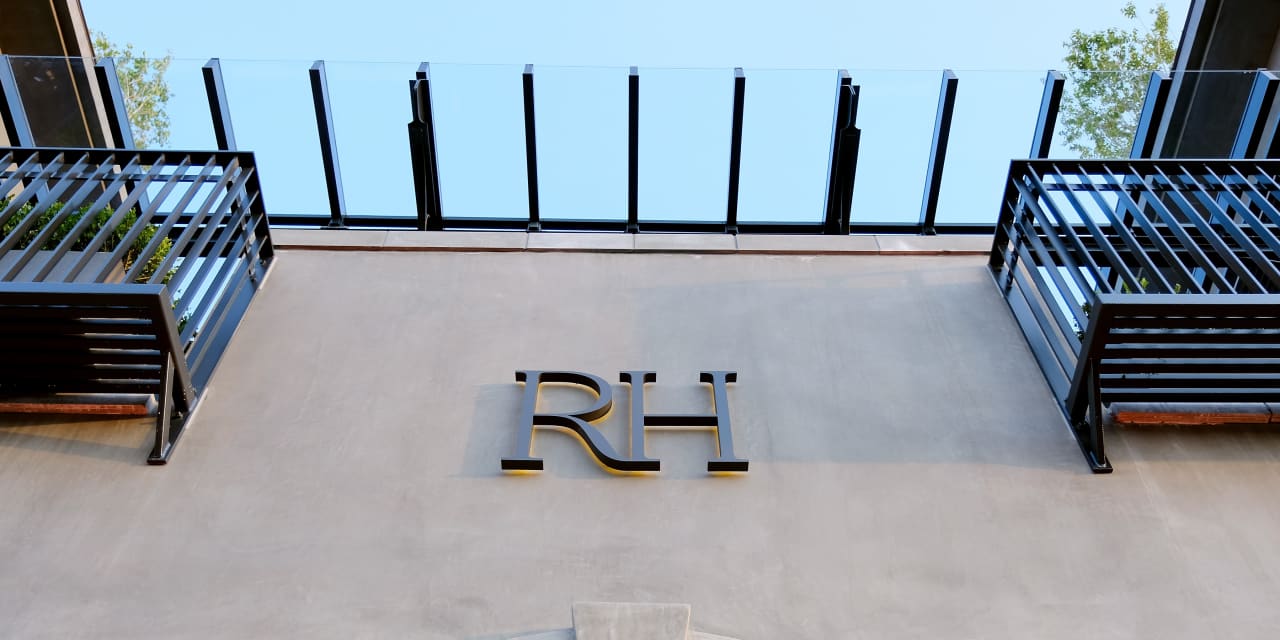 RH stock rises 19% after the retailer gave an update on demand for its home products