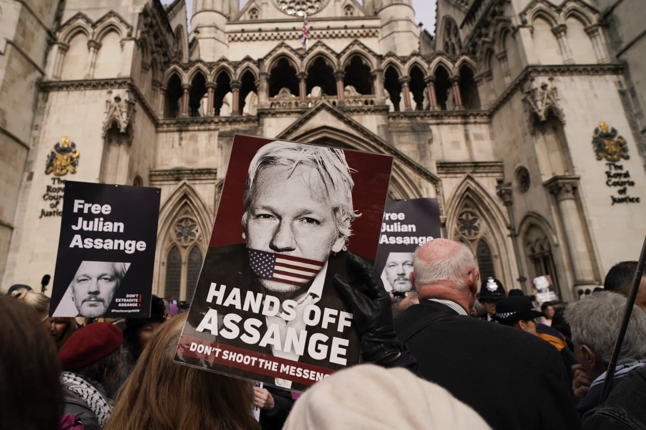 U.K. court says Assange can't be extradited on espionage charges -  MarketWatch