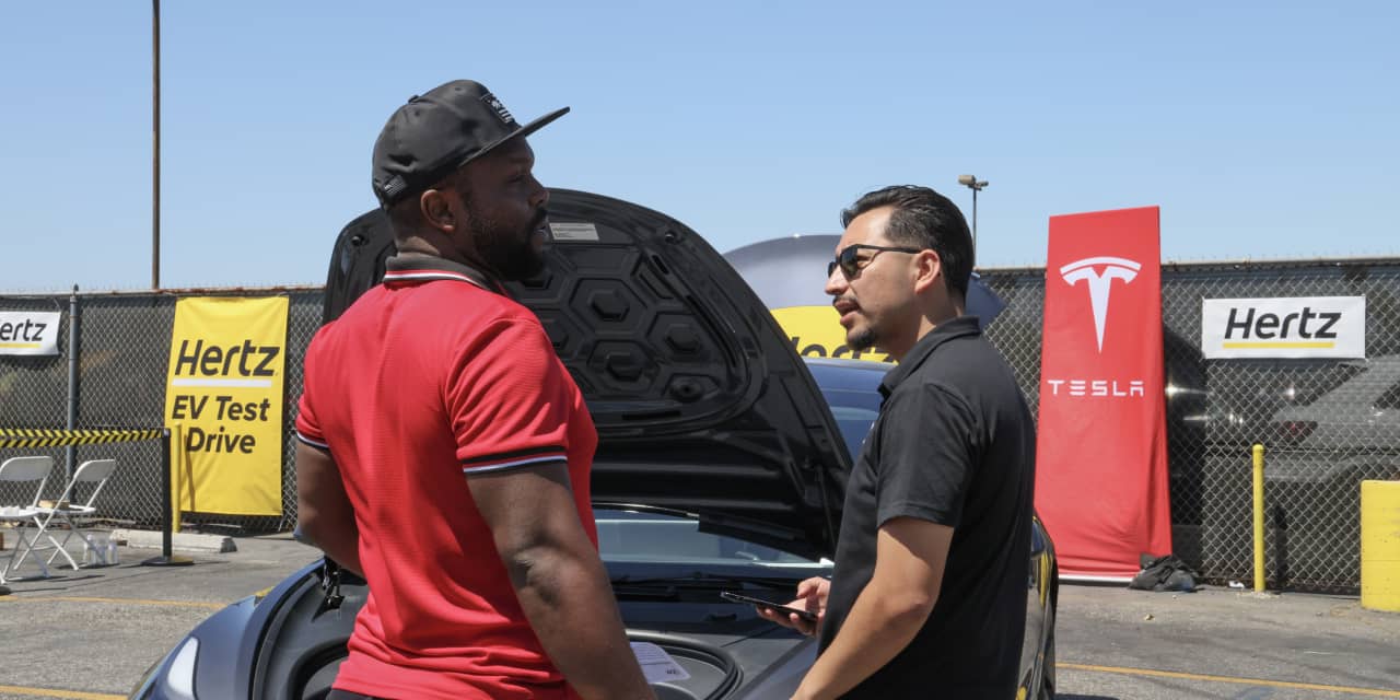Hertz's stock gets downgraded, and Tesla has a lot to do with it - Vimarsana News