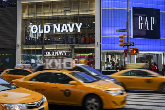 Gap shares rally as discounted prices ease and Old Navy sees sales