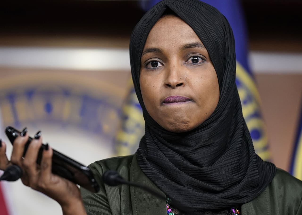 rep ilhan omar plays death threat urges gop to address anti muslim hatred marketwatch