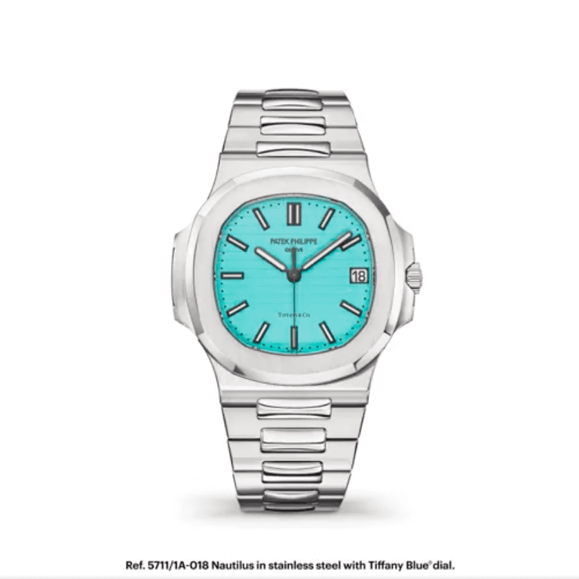 This Tiffany-blue Patek Philippe Nautilus watch costs almost $53,000 -  MarketWatch