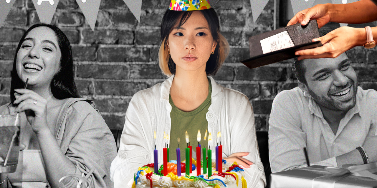 Who should pay for a birthday dinner? I always treat my guests.