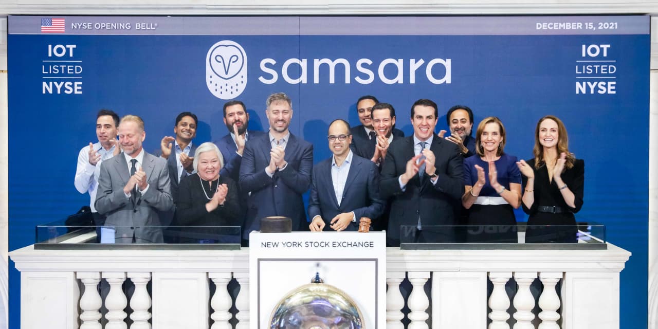 La IOT-IPO recibe un A-OK, ya que la acción de Samsara sube después de un precio en el rango superior