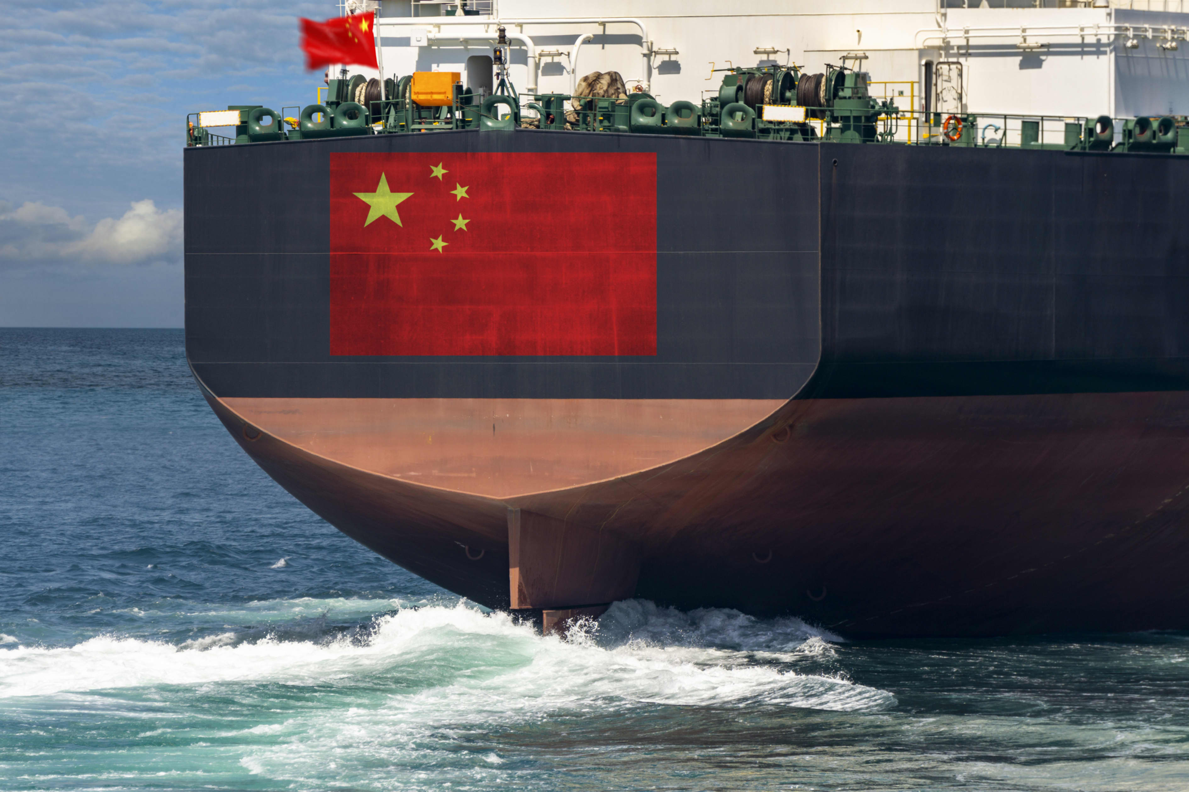 China dominates world shipping, with over 50% of global cargo capacity, and shipbuilding with over 50% of the order book for new vessels.