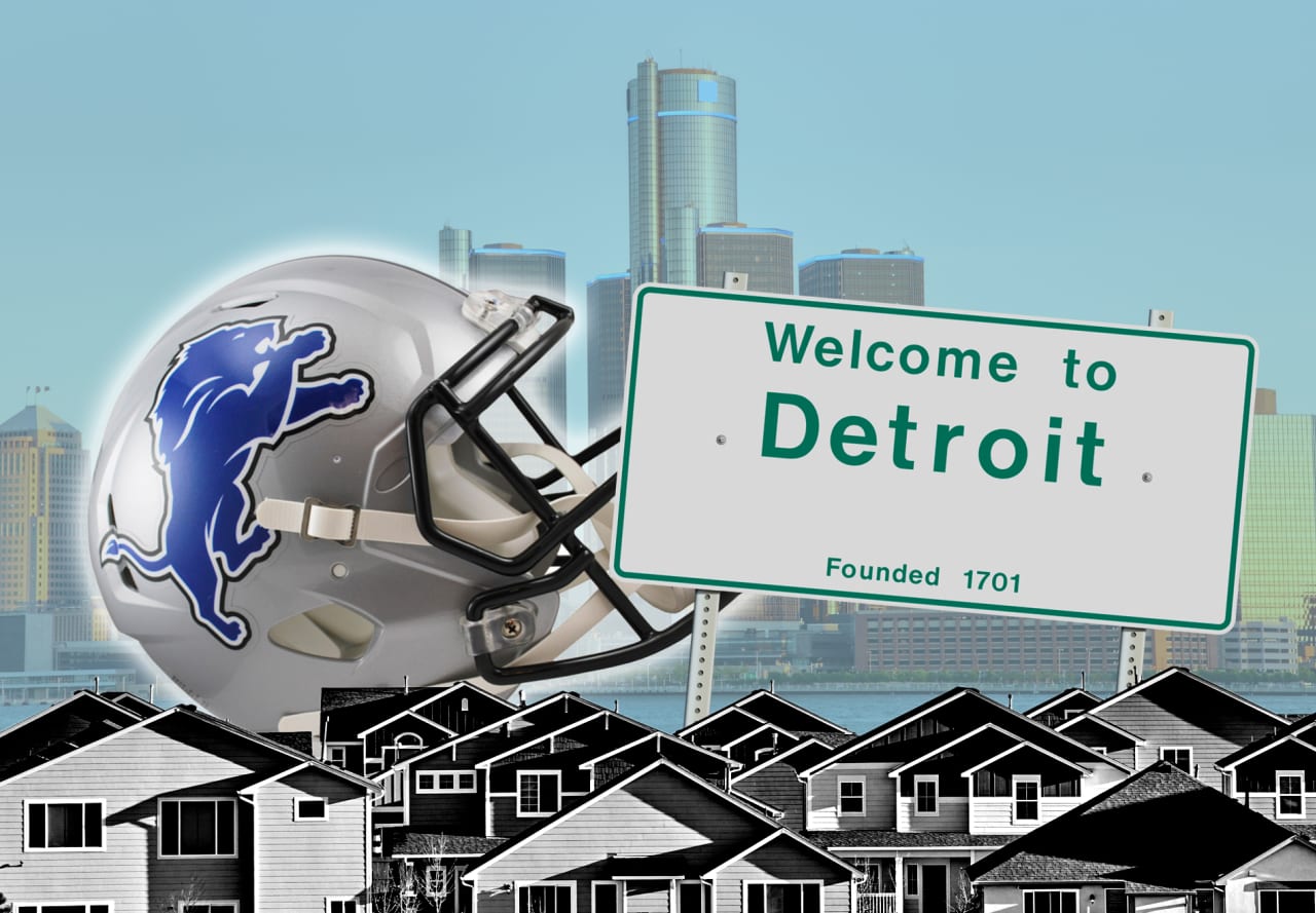 Detroit and its beloved football team have long struggled. Could the city be like the Lions and roar again?