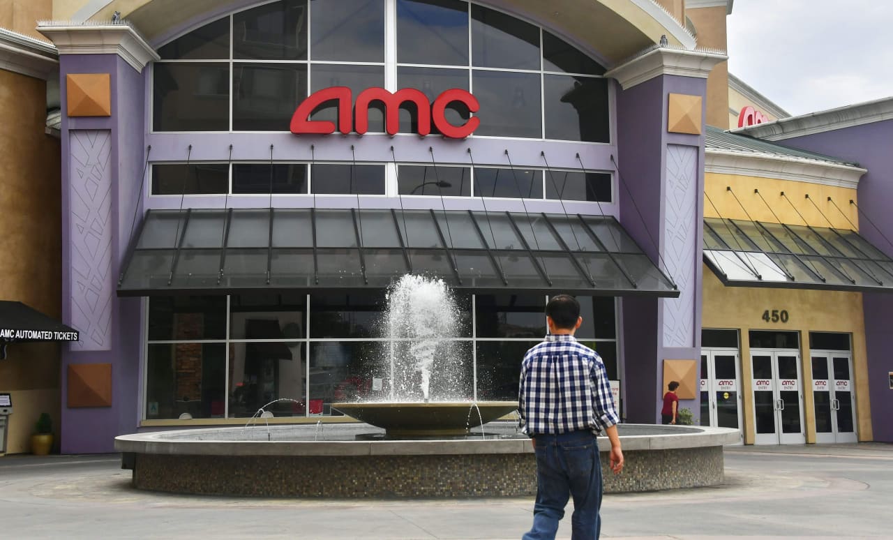 AMC’s stock registers biggest gain in a month