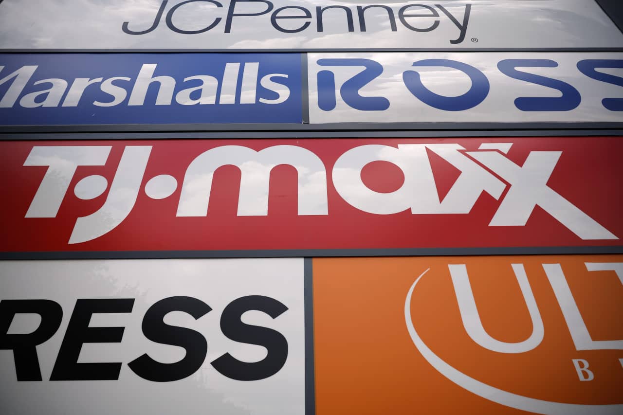 TJX’s stock dips as same-store sales fall slightly short