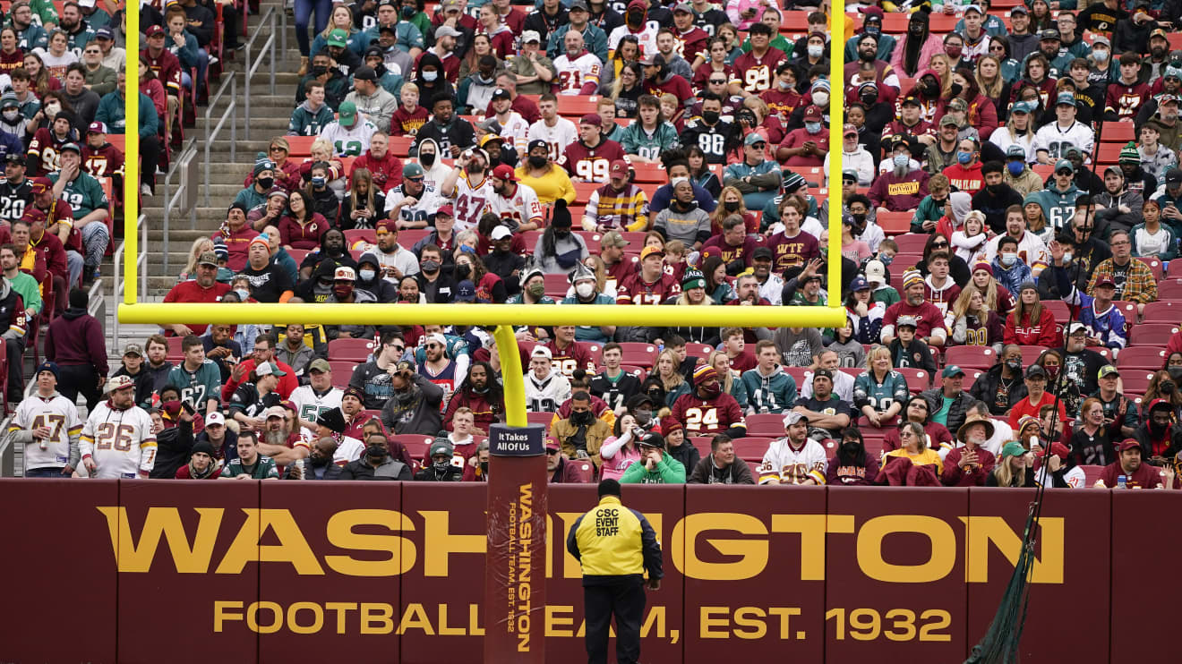 Washington Football Team's New Name Announced By NFL Legend Doug